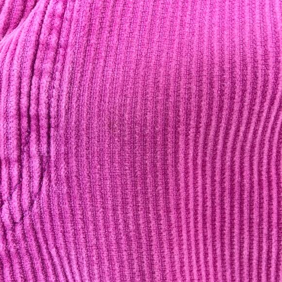 BDG Urban Outfitters Sz 28 High & Wide Corduroy Pants in Pink ‘Berry’ Retro Y2K - Picture 4 of 16